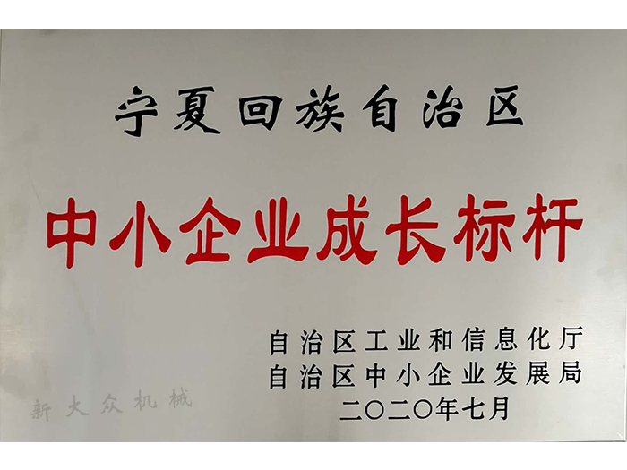 2020年7月或甯◈夏◈回[Huí]族(Zú)自治區中小企(Qǐ)業成長标杆